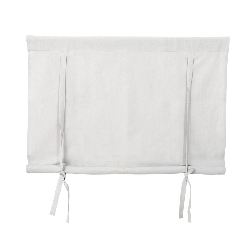 Återvunnen Knyt-hissgardin Elin, Linne/Vit