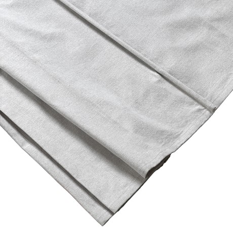 Återvunnen Hissgardin Elin, Linne/Vit