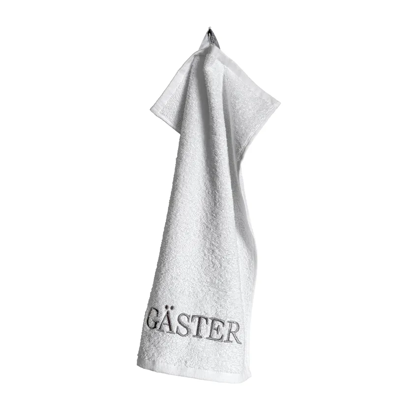Gästhandduk Gäster, Vit