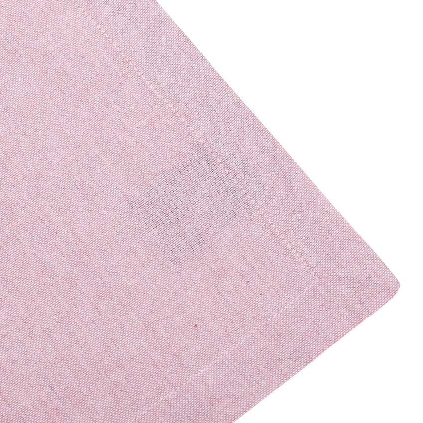 Återvunnen Servett 2-pack Elin, Ljusrosa/Vit