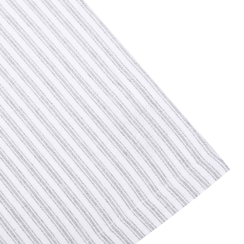 Återvunnen Servett 2-pack Lina, Ljusgrå/Vit