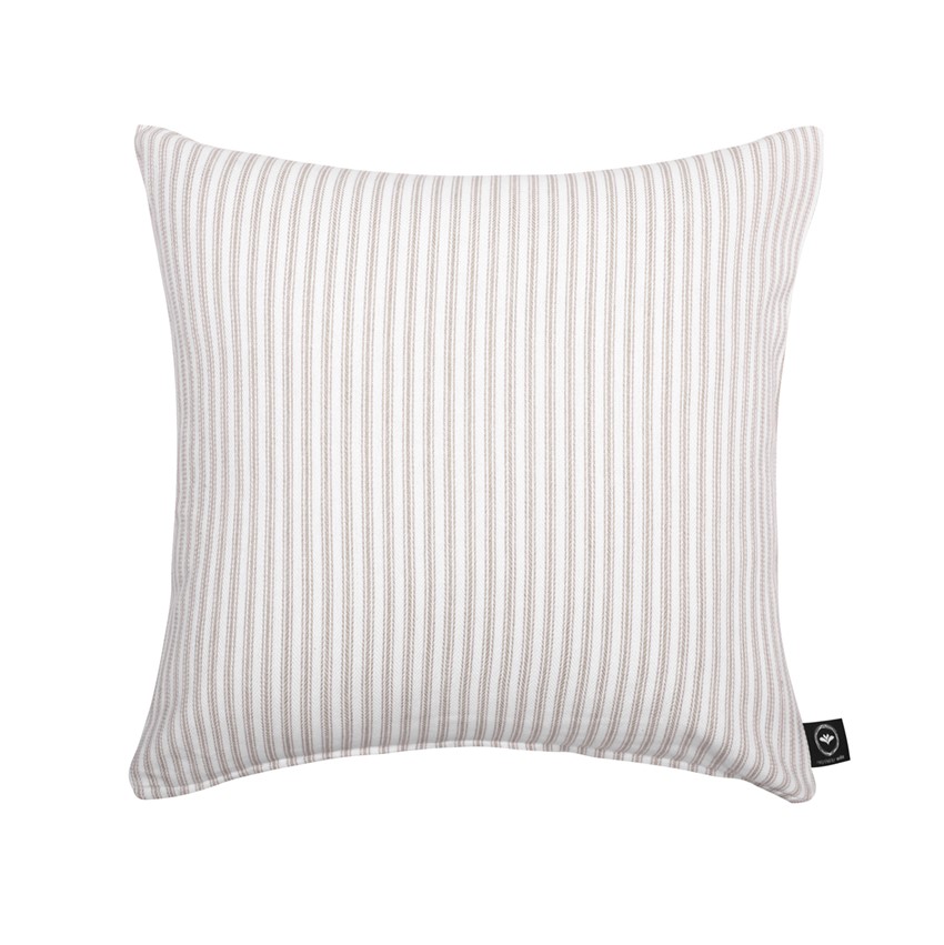 Återvunnet Kuddfodral Lina, Linne/Vit