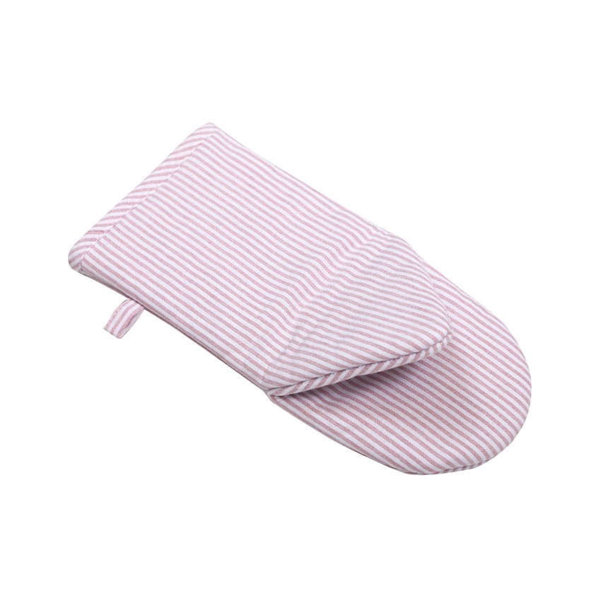 Återvunnen Grillvante Bosse, Ljusrosa/Vit