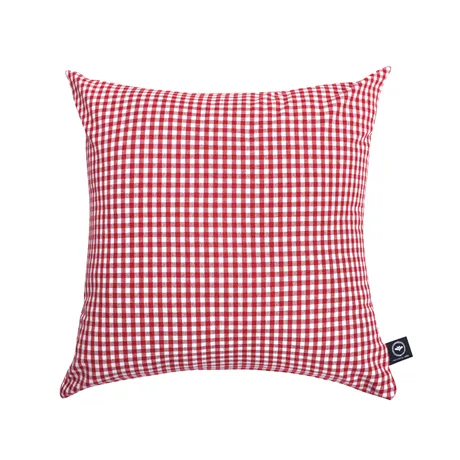 Återvunnet Kuddfodral Madicken, Röd/Vit