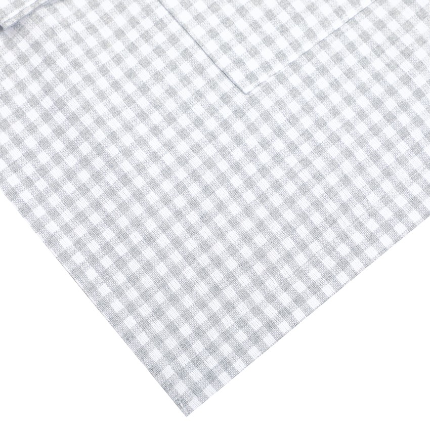 Återvunnet Förkläde Madicken, Ljusgrå/Vit