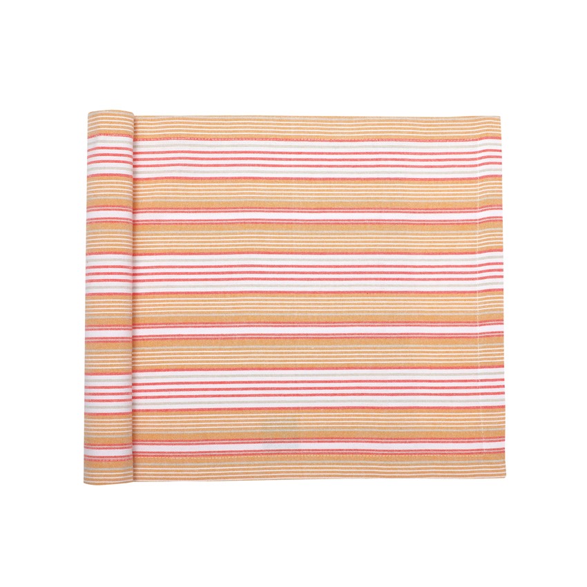 Återvunnen Löpare Eden, Gul/Vit