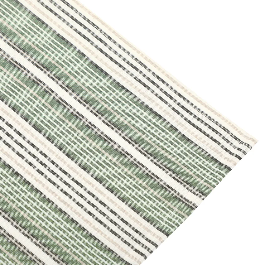 Återvunnen Kökshandduk 2-pack Eden, Grön/Beige