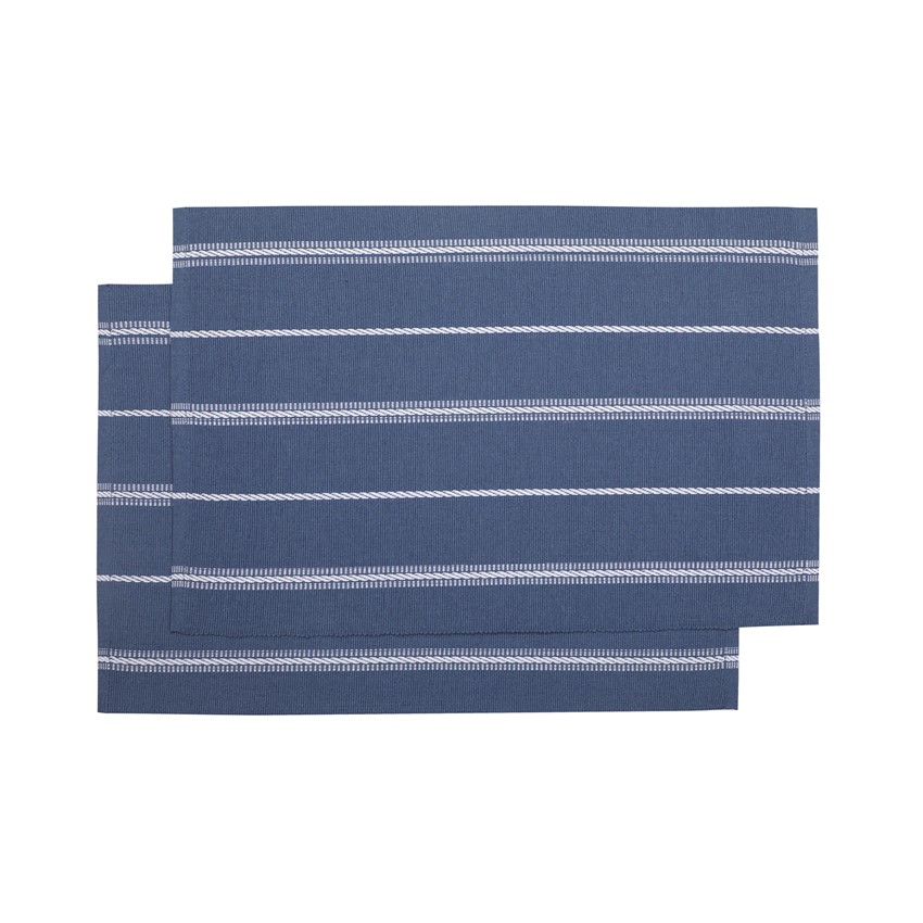 Återvunnen Tablett 2-pack Herman, Gråblå/Vit