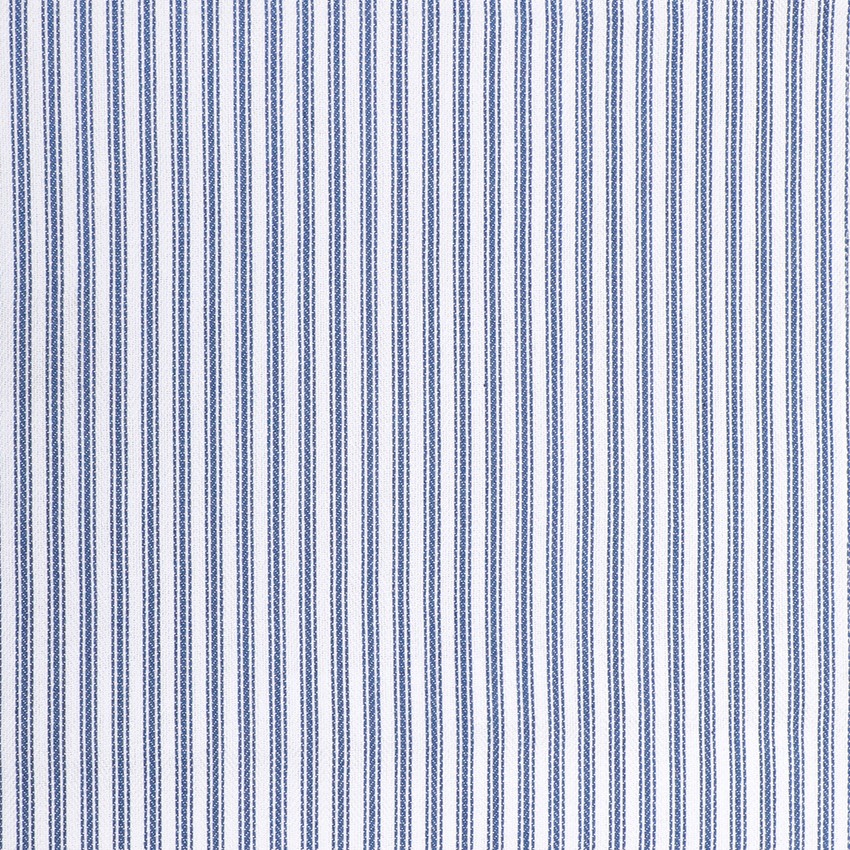 Återvunnen Metervara Lina, Gråblå/Vit