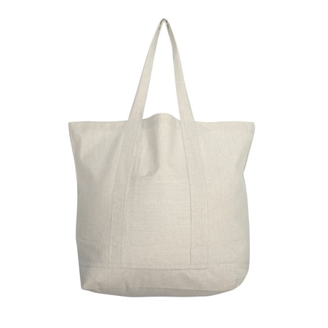 Återvunnen Väska Elin, Linne/Vit