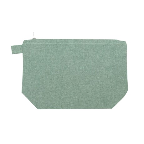 Återvunnen Necessär Elin, Grön/Vit