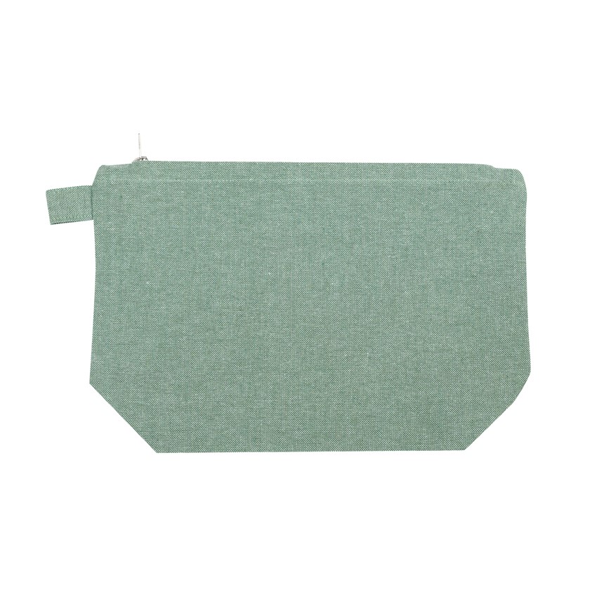 Återvunnen Necessär Elin, Grön/Vit