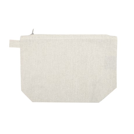 Återvunnen Necessär Elin, Linne/Vit