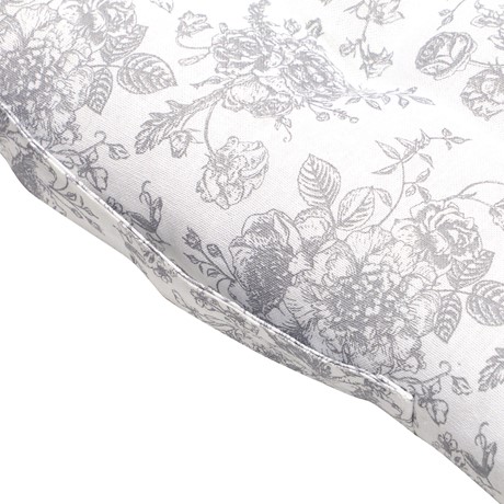 Återvunnen Palldyna Juni, Vit/Ljusgrå