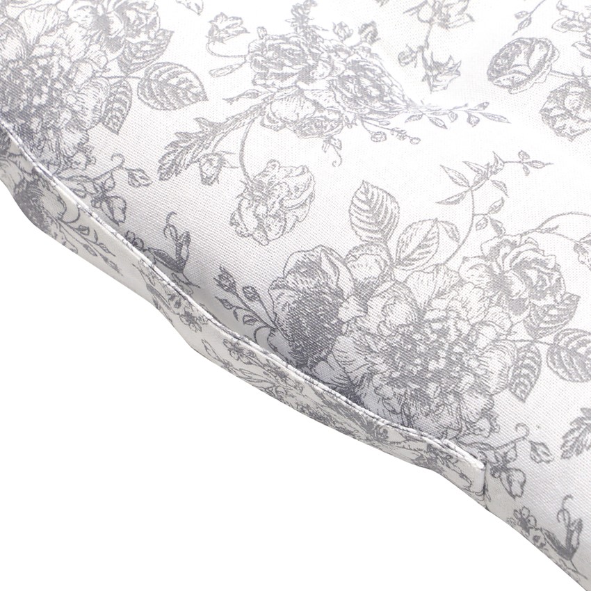 Återvunnen Palldyna Juni, Vit/Ljusgrå