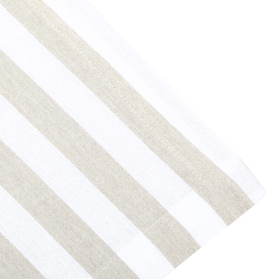 Återvunnen Duk Pelle, Linne/Vit