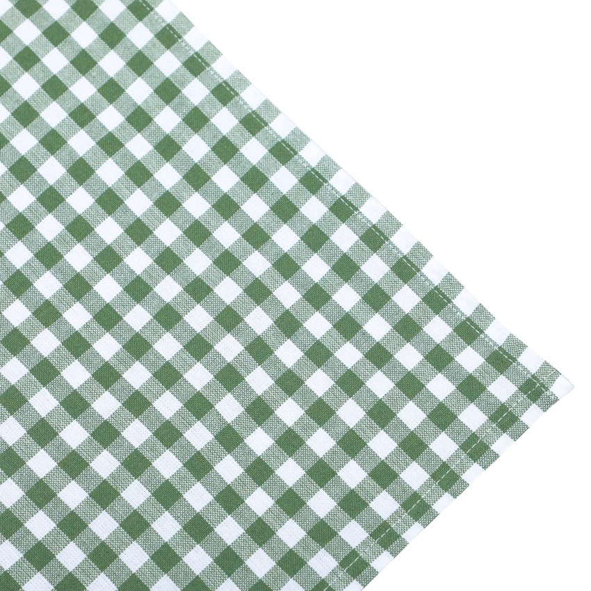 Återvunnen Kökshandduk Recycling Linnea, 4-sortering, Vit/Grön