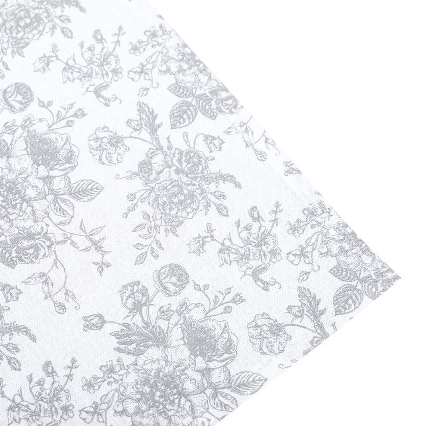 Återvunnen Kökshandduk Recycling Linnea, 4-sortering, Vit/Ljusgrå