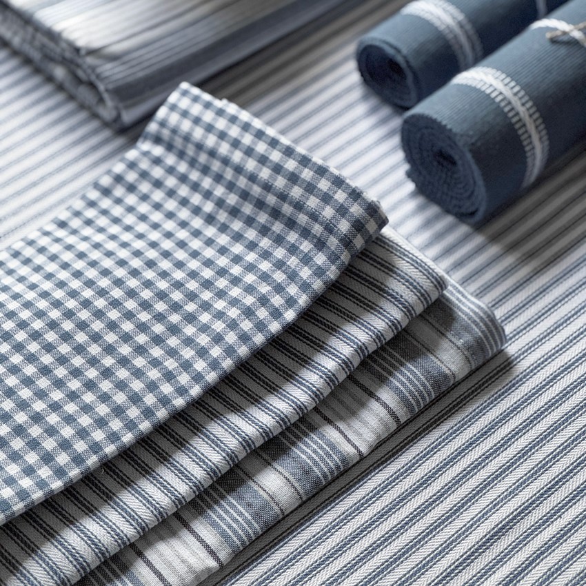 Återvunnen Löpare Lina, Gråblå/Vit