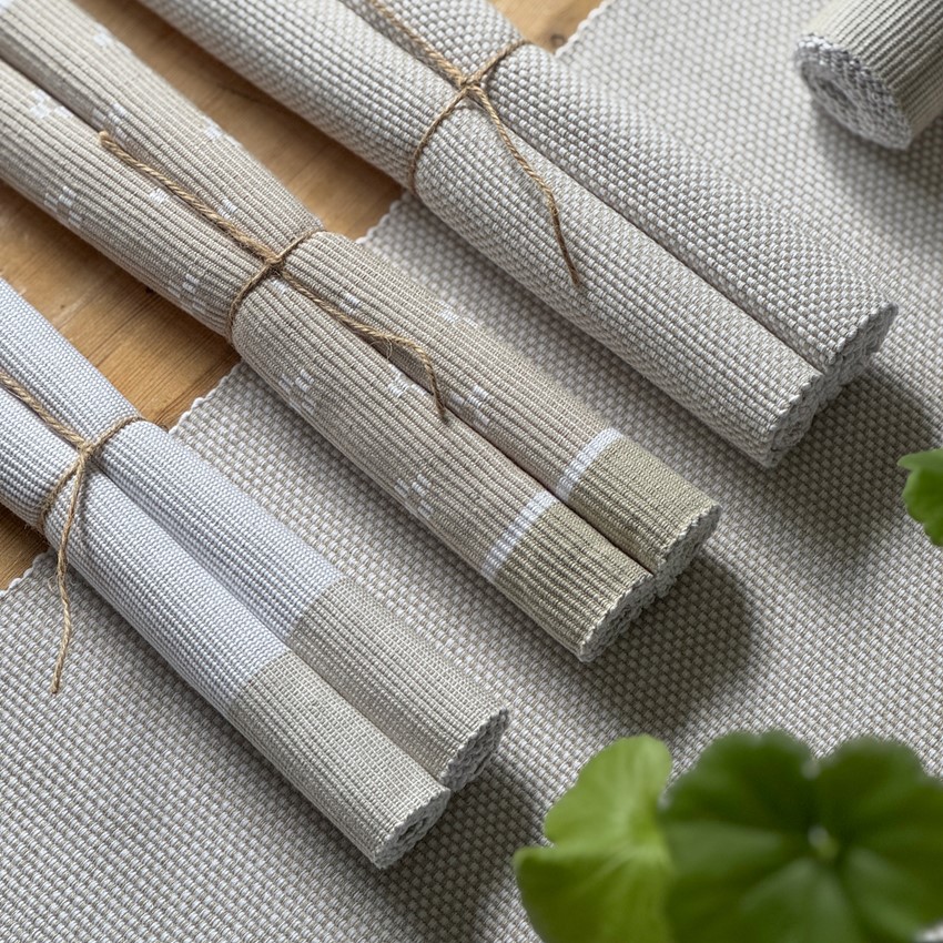 Återvunnen Tablett 2-pack Kalle, Linne/Vit