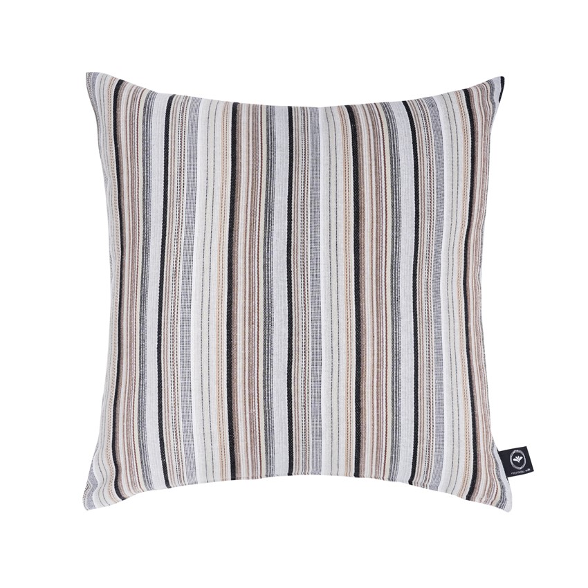 Återvunnet Kuddfodral Goa, Grå/Svart