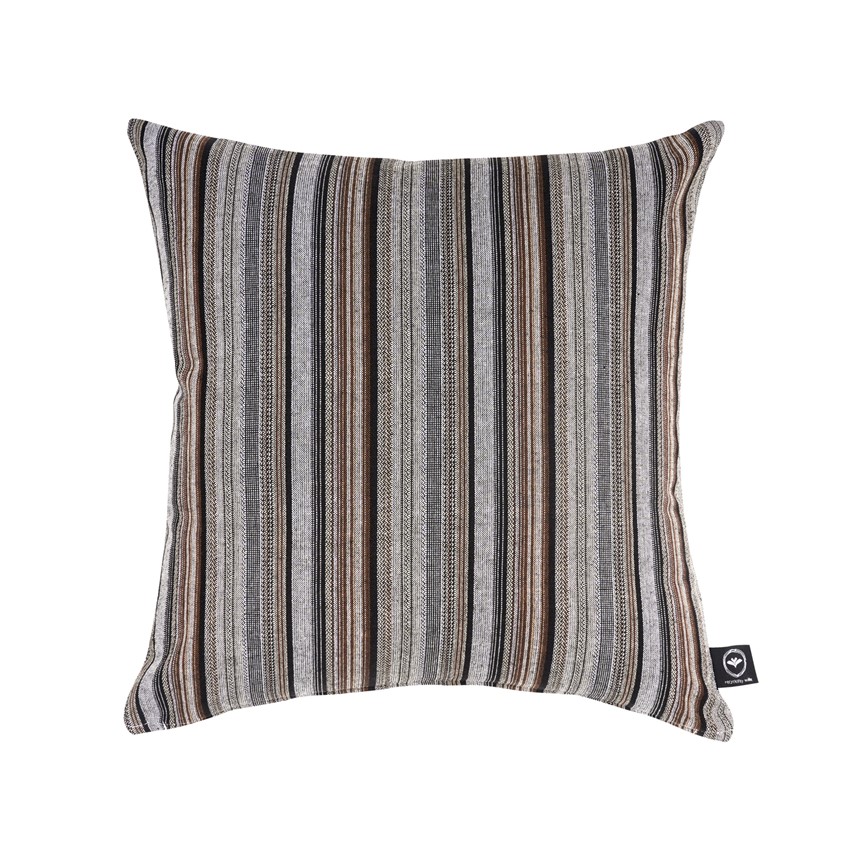 Återvunnet Kuddfodral Goa, Svart Multi