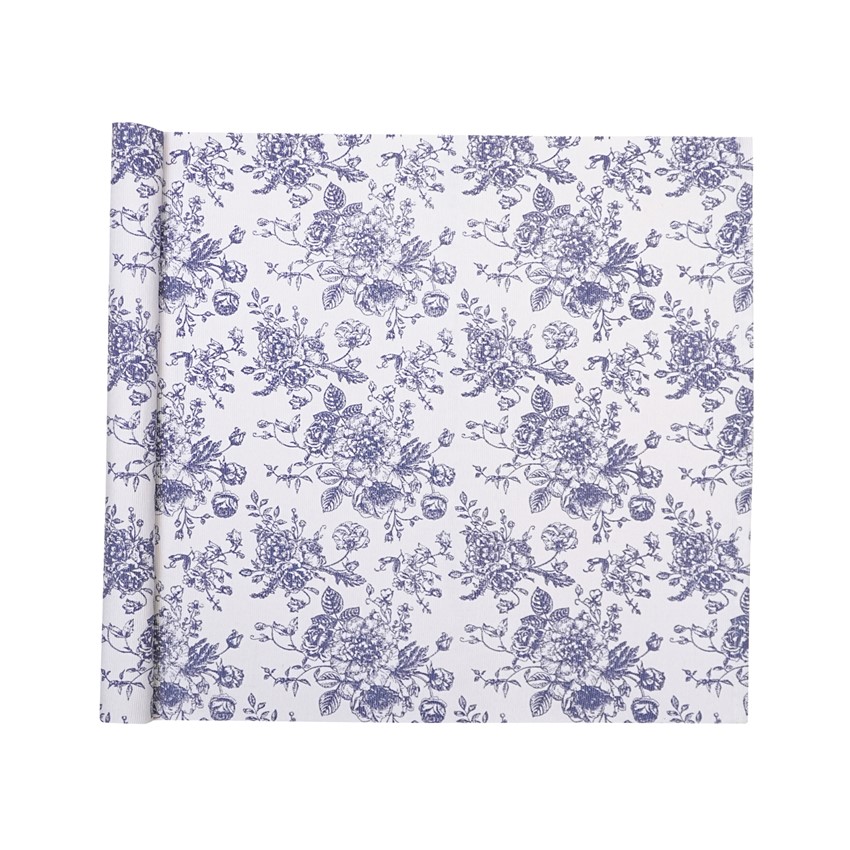 Återvunnen Löpare Juni, Vit/Blå