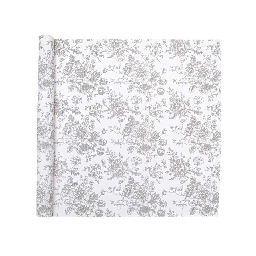 Återvunnen Löpare Juni, Vit/Ljusgrå