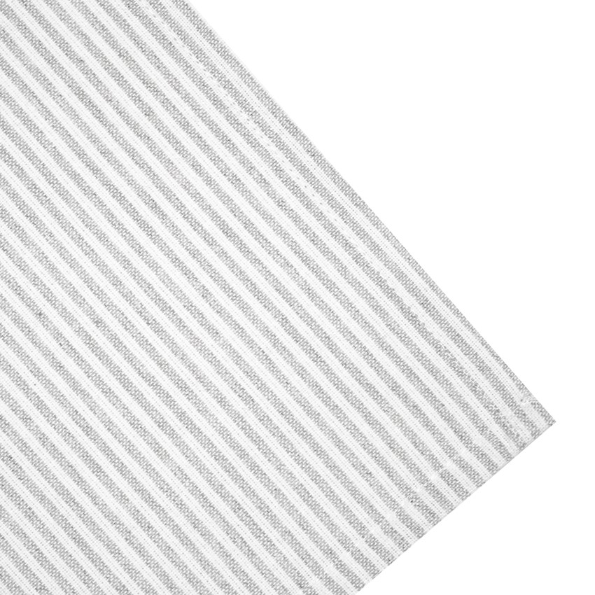 Återvunnen Kökshandduk 2-pack Bosse, Ljusgrå/Vit