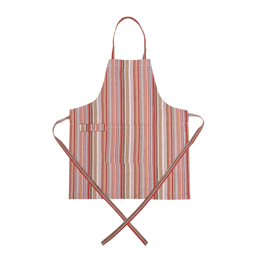 Återvunnet Barnförkläde Goa, Röd