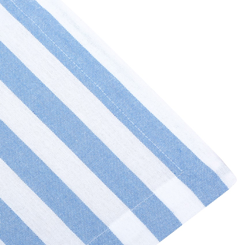 Återvunnen Duk Pelle, Ljusblå/Vit