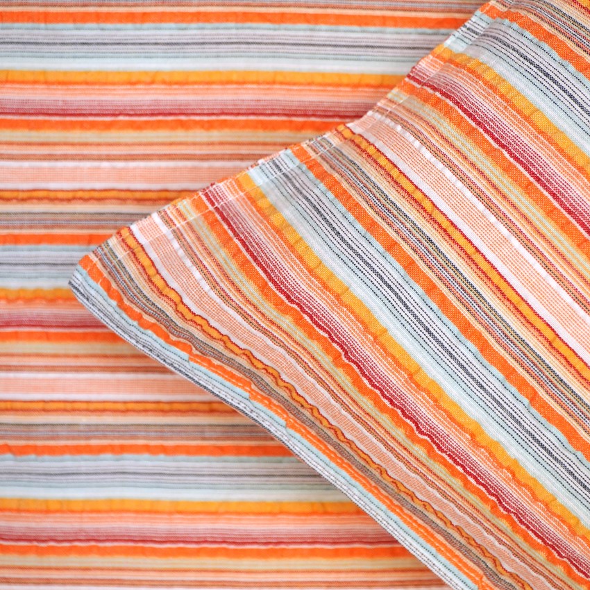 Påslakanset 2-dels Bäckebölja Goa, Orange