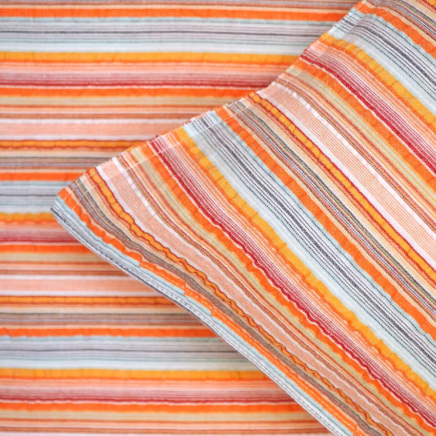 Påslakanset 2-dels Bäckebölja Goa, Orange