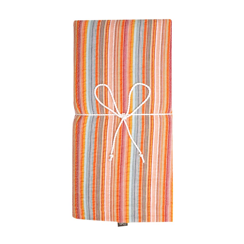 Påslakanset 2-dels Bäckebölja Goa, Orange