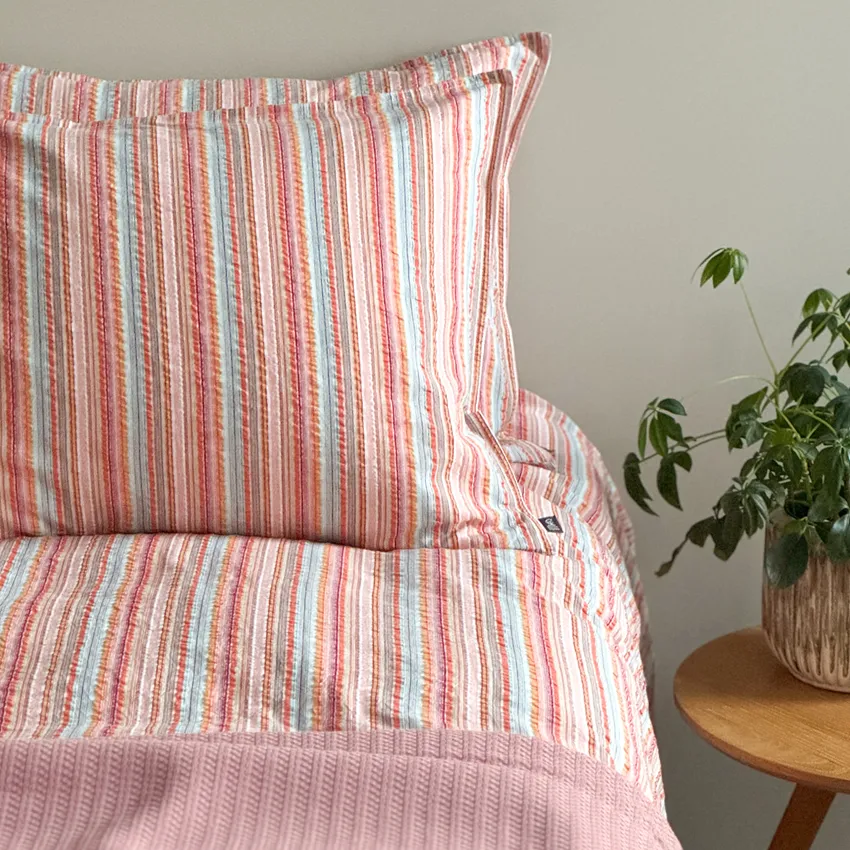 Påslakanset 2-dels Bäckebölja Goa, Orange