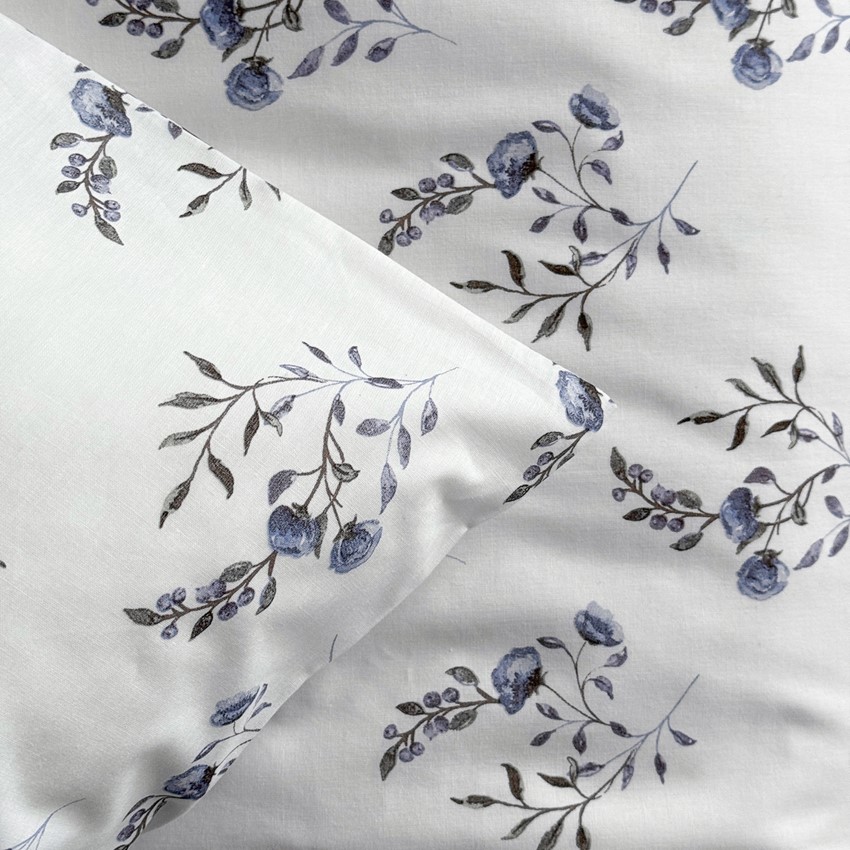 Örngott Olivia, Vit/Blå