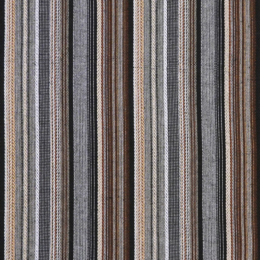 Återvunnen Metervara Goa, Svart Multi