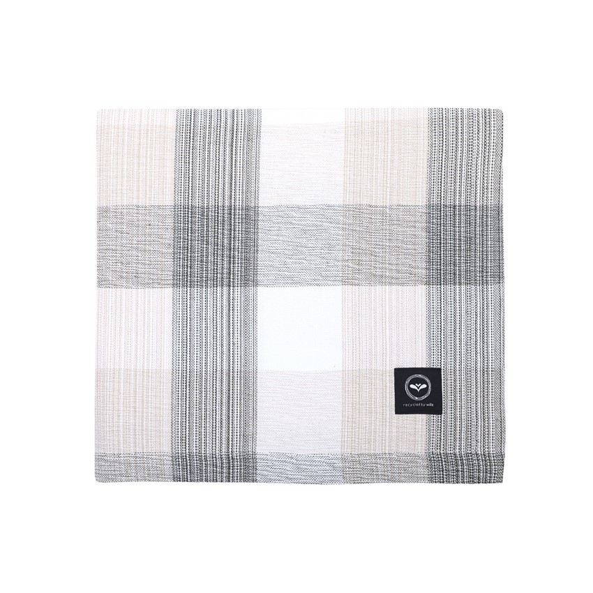 Återvunnen Duk Loke, Olivgrön/Linne