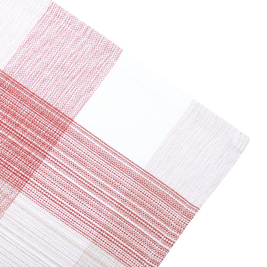 Återvunnen Kökshandduk 2-pack Loke, Rost/Linne