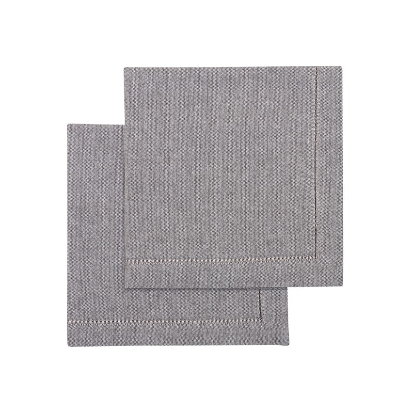 Återvunnen Servett 2-pack Ylva, Beige/Ljusbrun