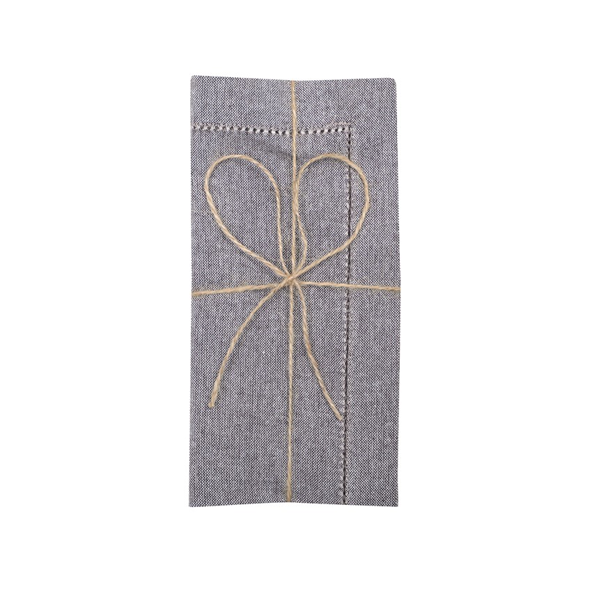 Återvunnen Servett 2-pack Ylva, Beige/Ljusbrun