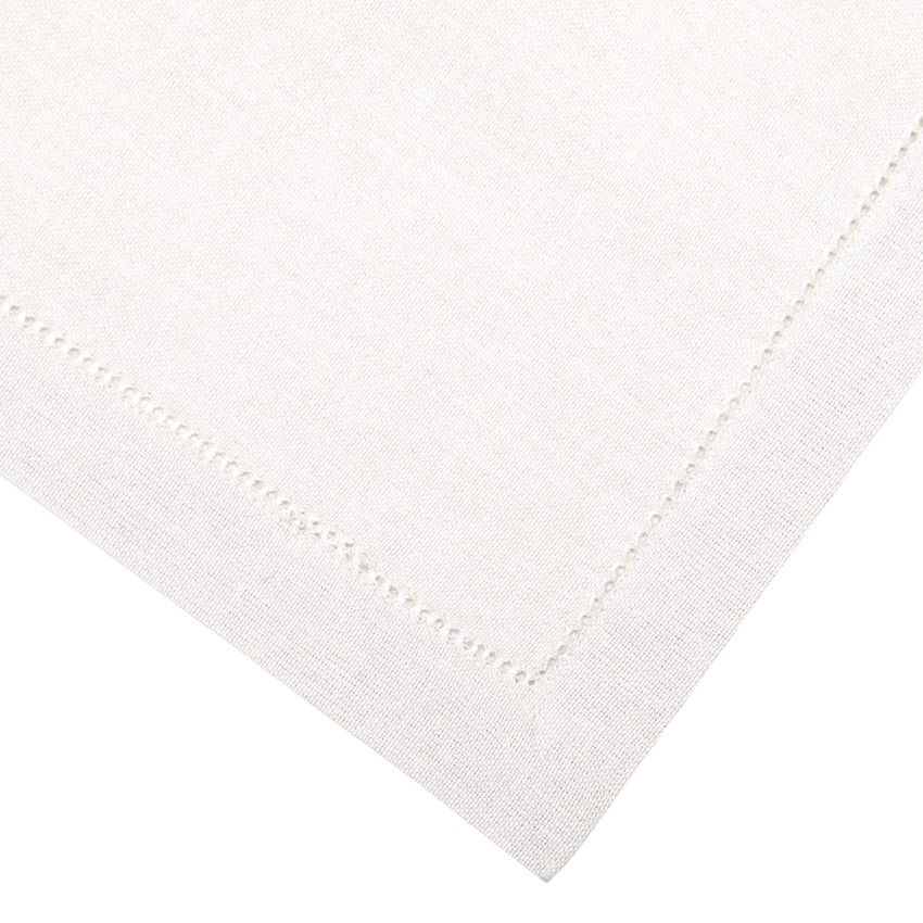 Återvunnen Duk Ylva, Linne/Vit