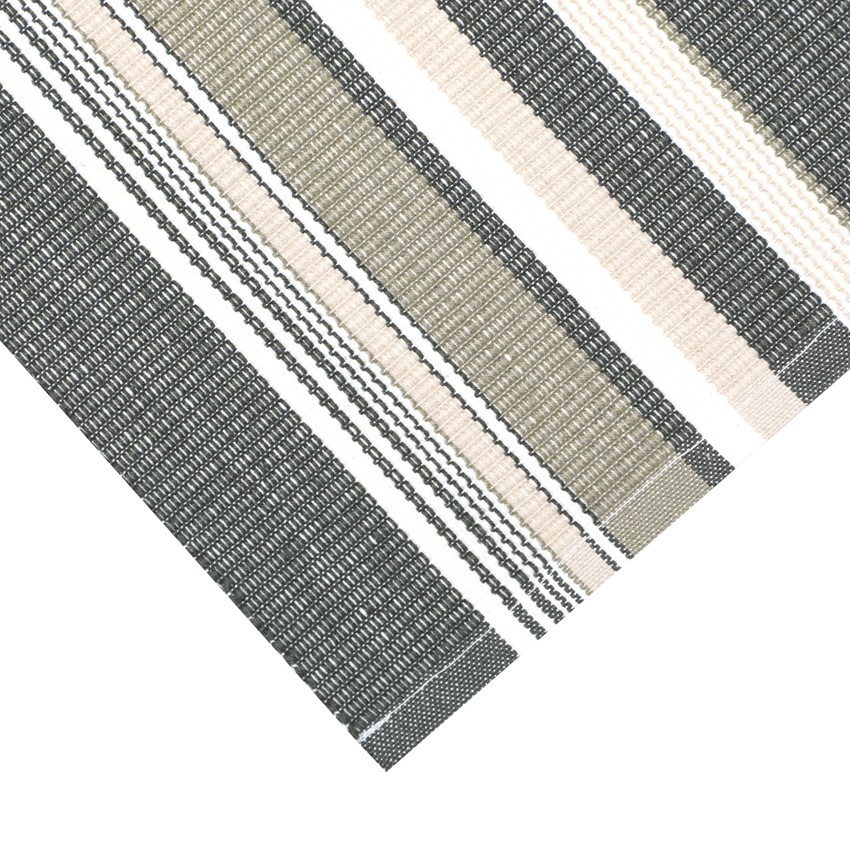 Återvunnen Löpare Ruben, Olivgrön/Beige
