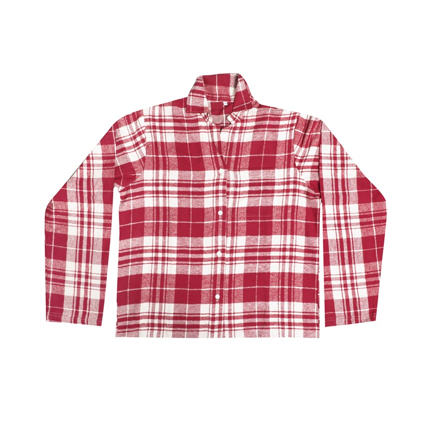 Pyjamasset 2-dels Sälen, Mörkröd/Linne