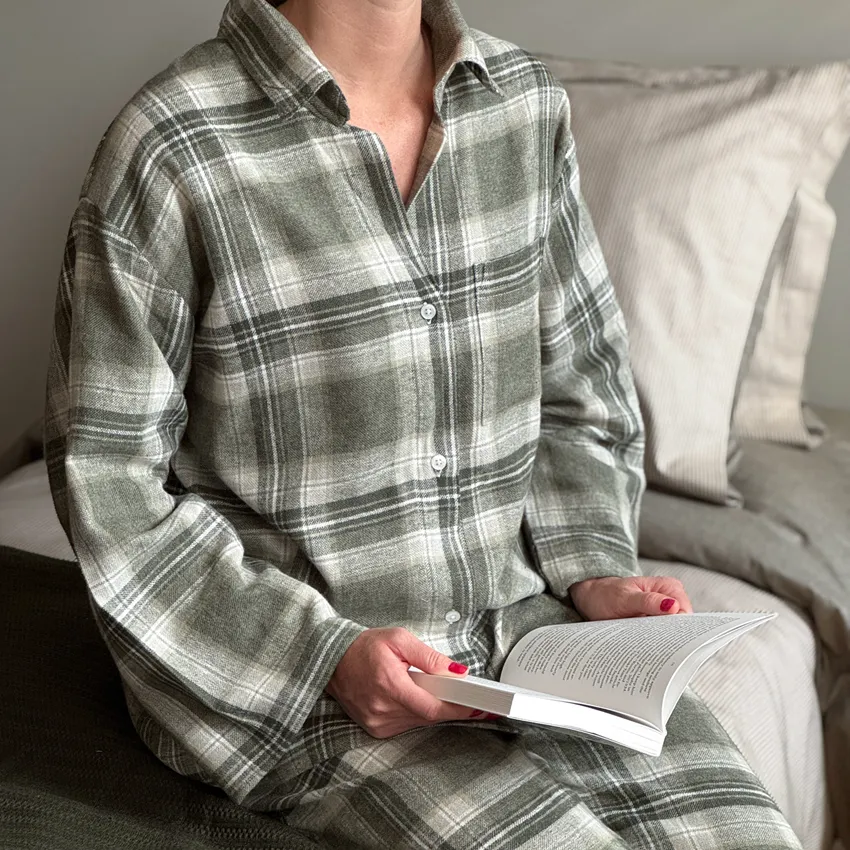 Pyjamasset 2-dels Arjeplog, Grön