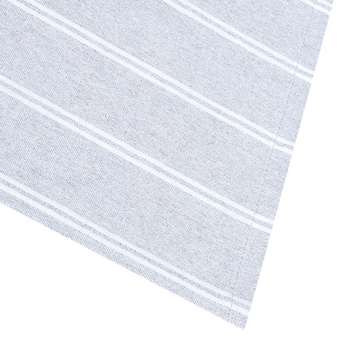 Återvunnen Kökshandduk 2-pack Agda, Ljusgrå/Vit
