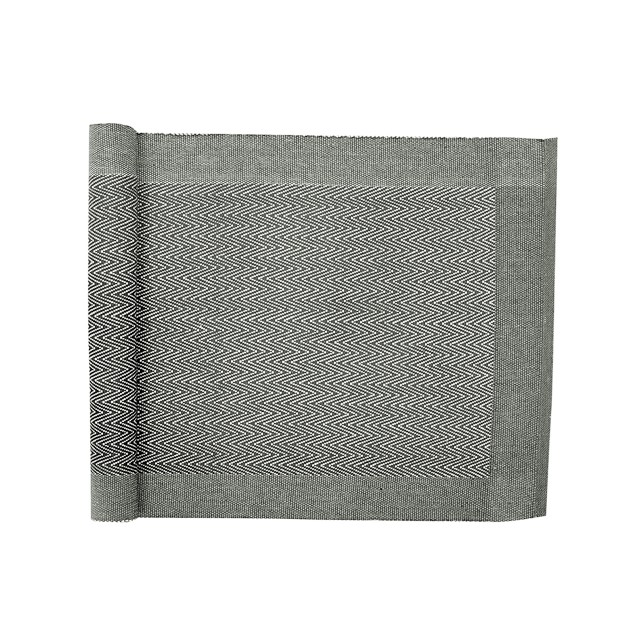 Återvunnen Löpare Agnes, Olivgrön/Beige