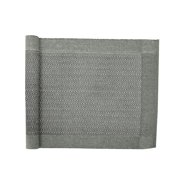 Återvunnen Löpare Agnes, Olivgrön/Beige