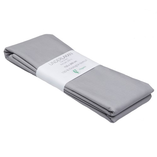 Ekologiskt Kuvertlakan Classic, Grå