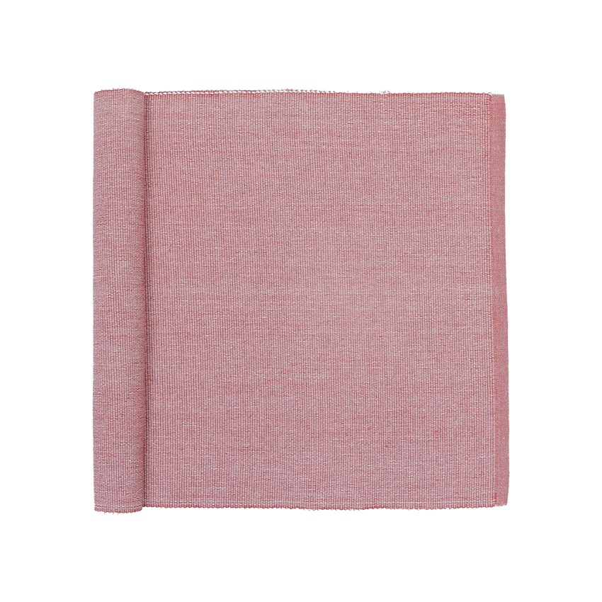 Återvunnen Löpare Elin, Rosa/Vit